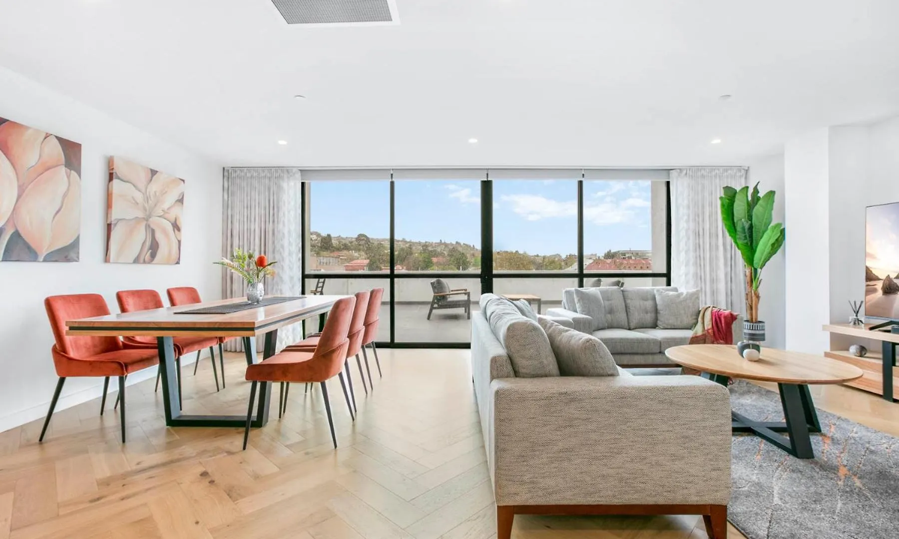 Appartement Luxury Penthouse With Terrace & Breathtaking Views à Hobart