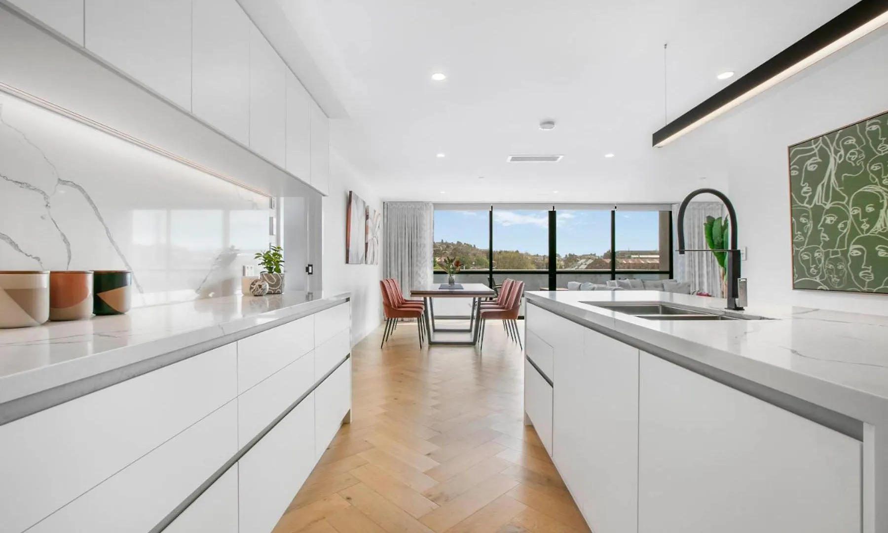 Appartement Luxury Penthouse With Terrace & Breathtaking Views à Hobart