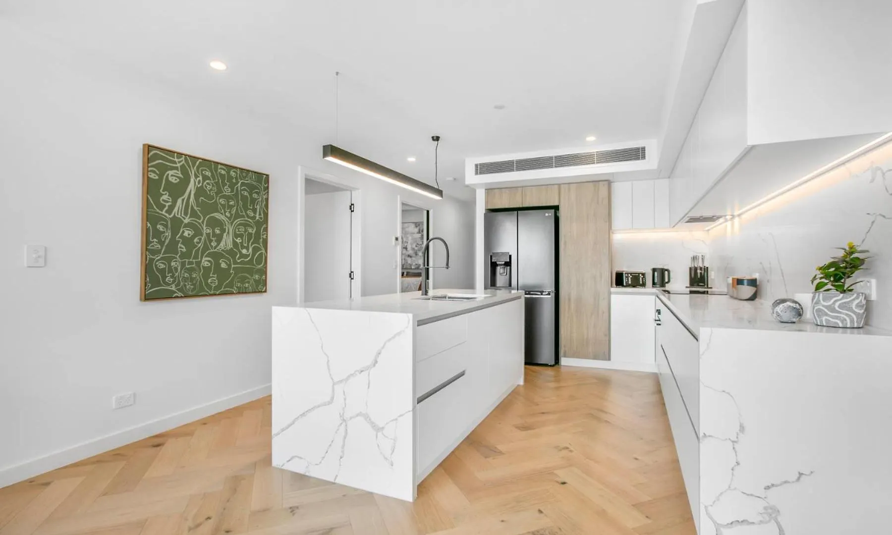 Luxury Penthouse With Terrace & Breathtaking Views Apartman Hobart