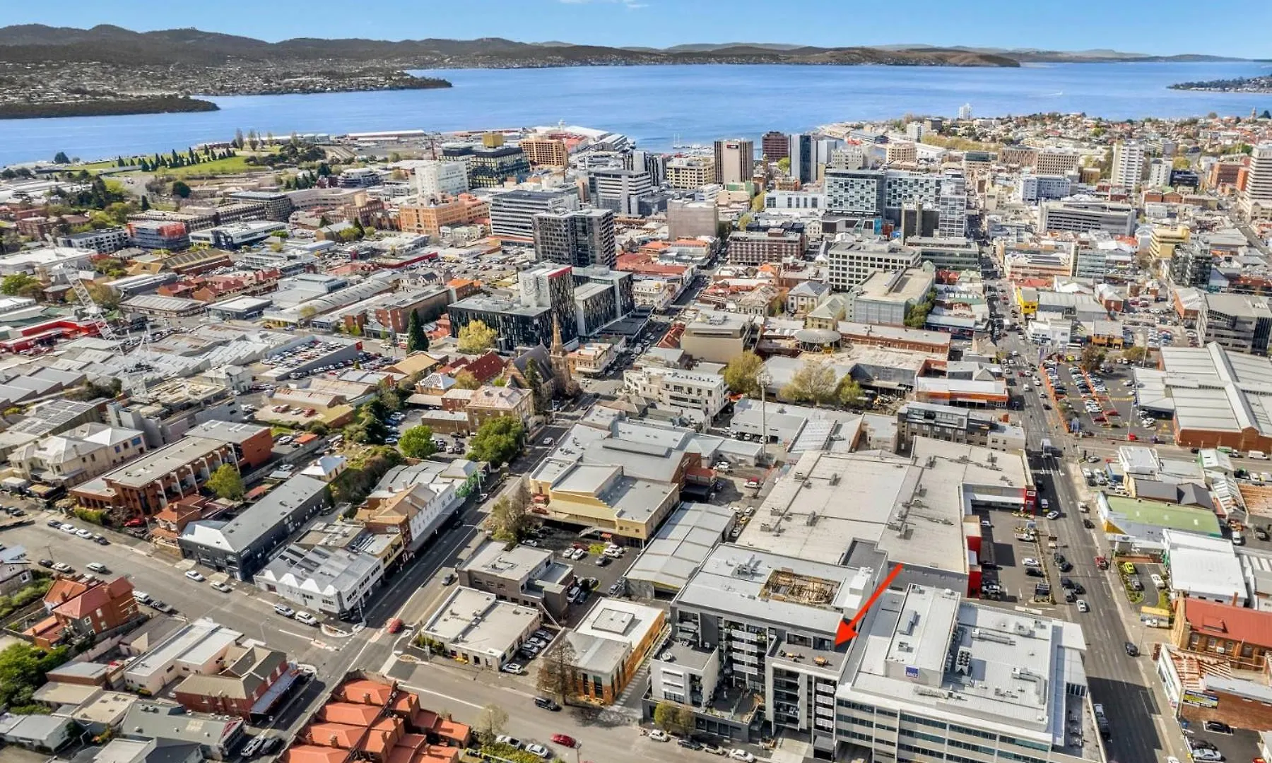Luxury Penthouse With Terrace & Breathtaking Views Apartman Hobart